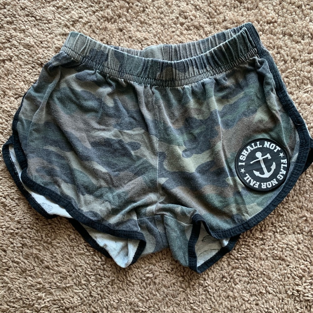 Flag Nor Fail Camo Shorts